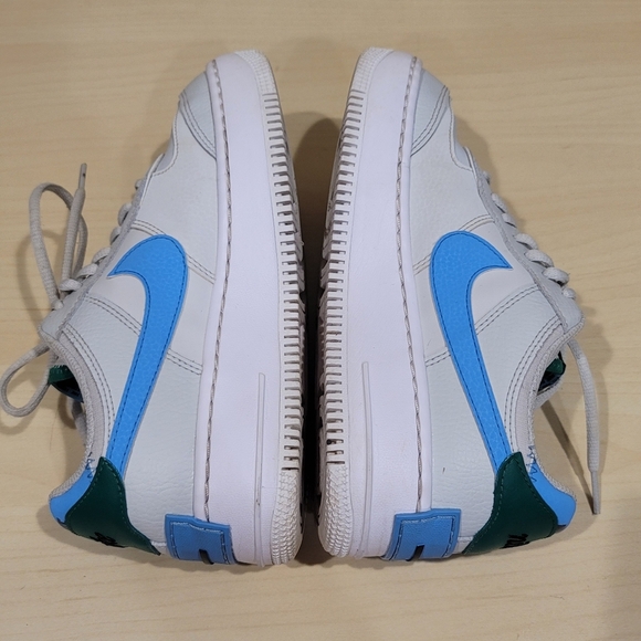 Nike Air Force 1 Shadow Photon Dust Malachite-Black Y2K Sneakers - 6.5 US WMNS - Picture 3 of 9